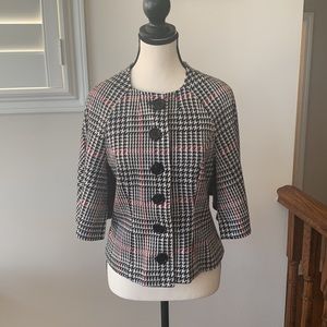 Vintage Studio point button up cape/top